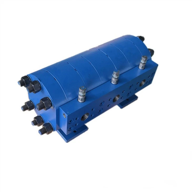 Cast Iron Material Hydraulic Synchronous Gear Flow Divider Without Relief Valve