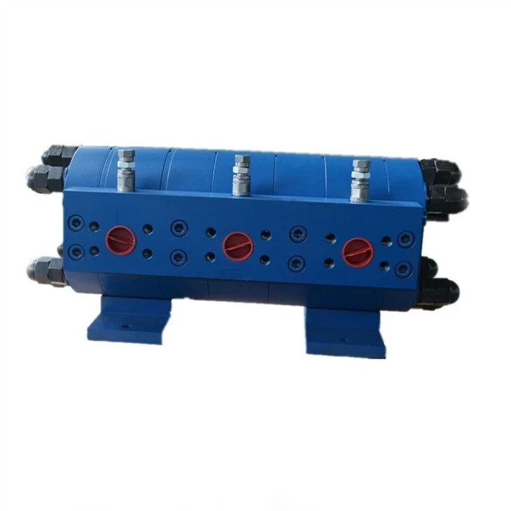 Cast Iron Material Hydraulic Synchronous Gear Flow Divider Without Relief Valve
